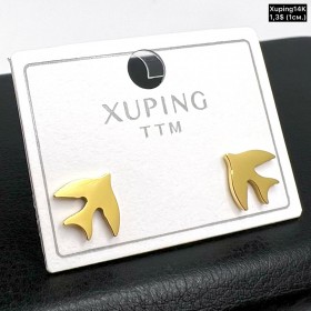 Сережки Xuping14К 10432 (1,0 см.)